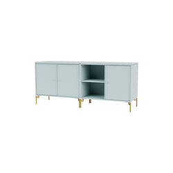 SAVE Lowboard with Brass Legs, 148 flint, Montana Furniture