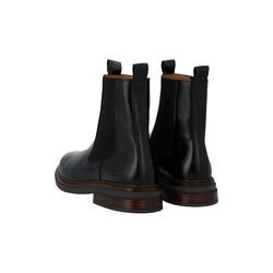 Chelsea-Stiefel, schwarz/schwarz, ANGULUS