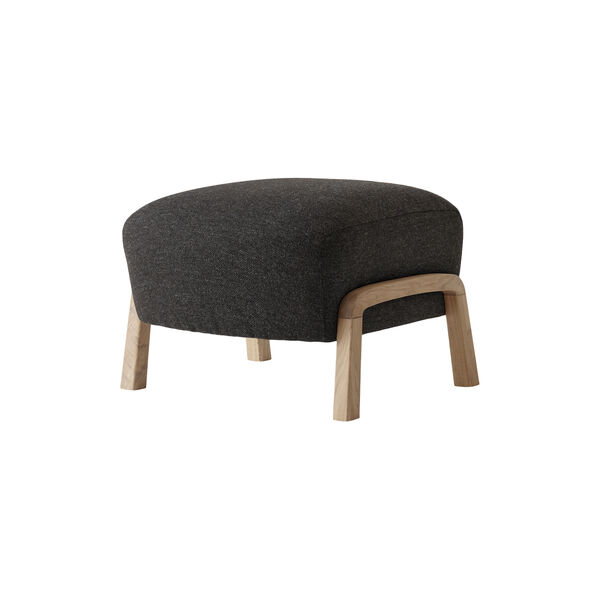 Wulff ATD2 Lounge Chair and ATD3 Pouf, hallingdal 376/oiled oak, &Tradition