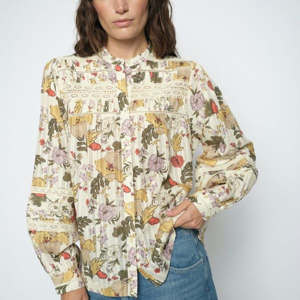 MMBell Flowwa Shirt, ecru, MOS MOSH