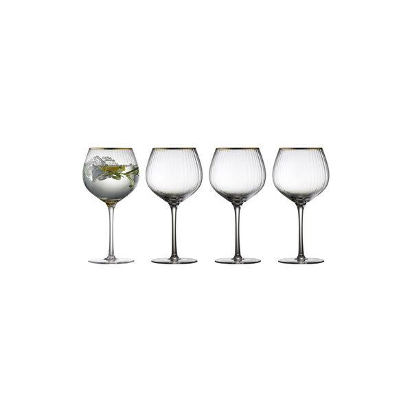 Palermo Gold Gin & Tonic Glass 4 pcs Palermo Gold Gin & Tonic Glass 4 pcs, Lyngby Glas