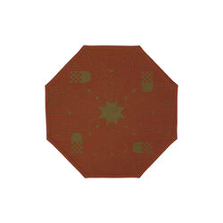 CHRISTMAS TRADITIONAL Christmas Tree Skirt, archive red, Georg Jensen Damask