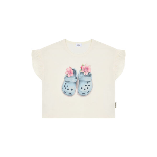 HCAlma Sandals T-shirt, ivory, Hust & Claire