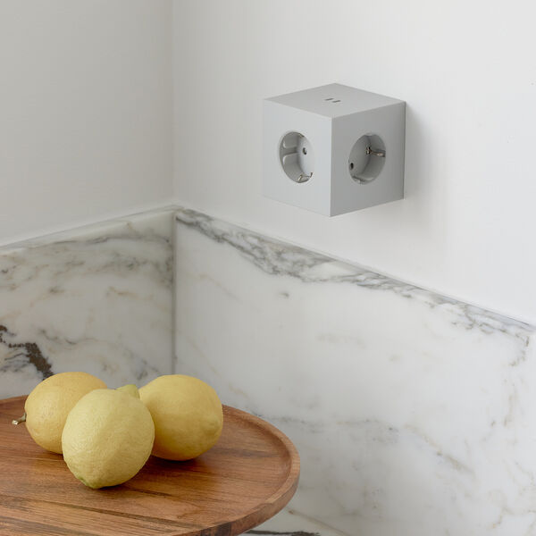 Square 2 USB-C (30W), gotlandgrau, Avolt