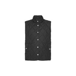 Quilted Short Vest, dark indigo, Ilse Jacobsen Hornb&aelig;k