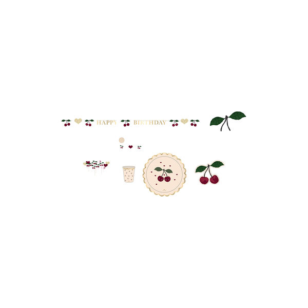 Geburtstagsset, cherry, Konges Sl&oslash;jd