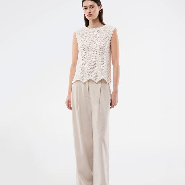 CaryMD top, soft white, Modstr&ouml;m