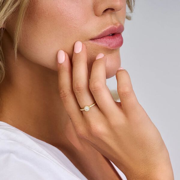 LUXURY RING, gold plated, Spirit Icons