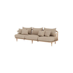 Fly SC12 3-seater Sofa, Karakorum 003/oiled oak, &Tradition