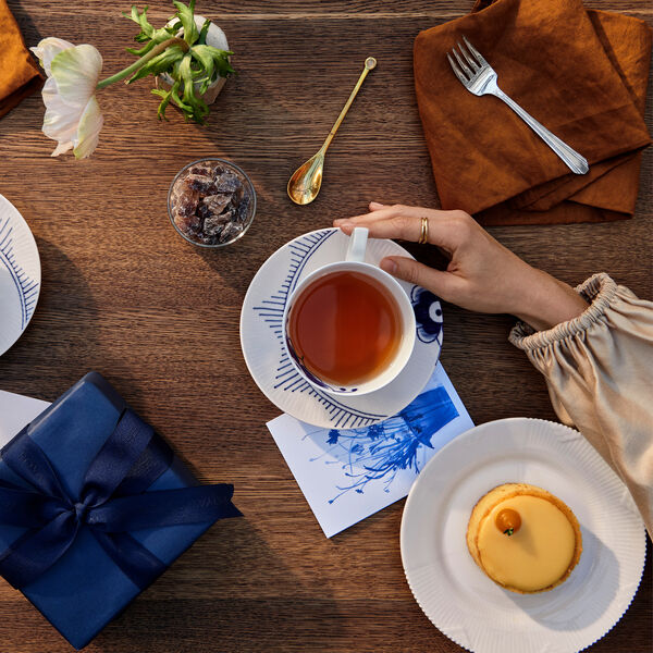 Elements Weiß Teller, 19 cm Elements Weiß Teller, 19 cm, Royal Copenhagen