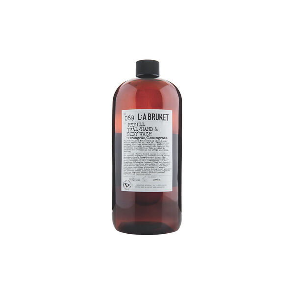 No. 069 Refill Hand & Body Wash, lemon grass, L:a Bruket