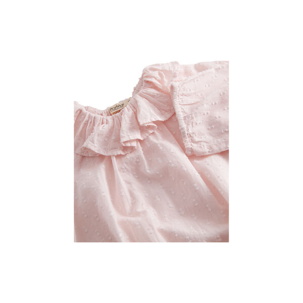 Rosetta Langarm-Strampler, rosa, MarMar Copenhagen