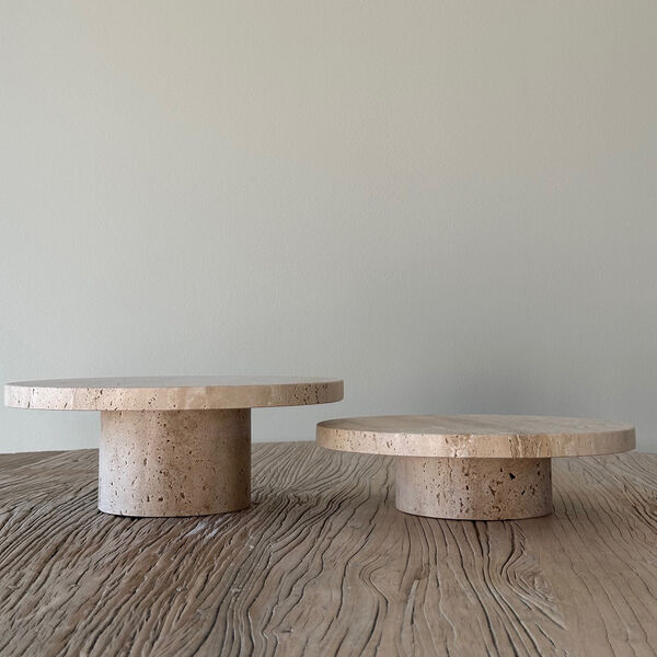 Decorative stand high, sand, HOEME Copenhagen