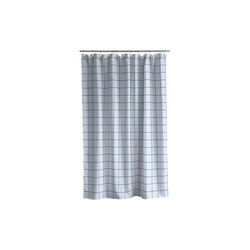 Vista Shower Curtain, linen blue, Södahl