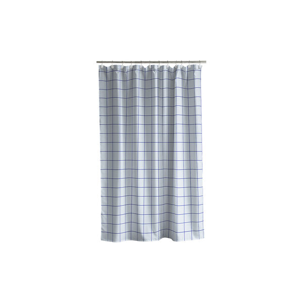 Vista Shower Curtain, linen blue, Södahl
