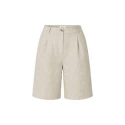 Galemd linen long shorts, beige melange, Modstr&ouml;m