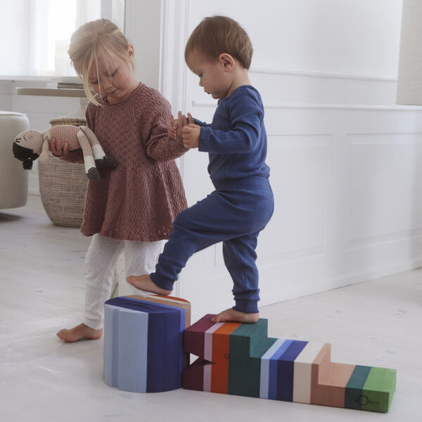 Krokodil M, green mountain, bObles