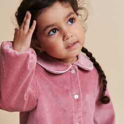 Cordbluse mit Stickerei, rose comb., Copenhagen Colors Organics