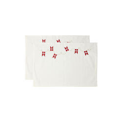 Tillykke Placemat, white, S&ouml;dahl