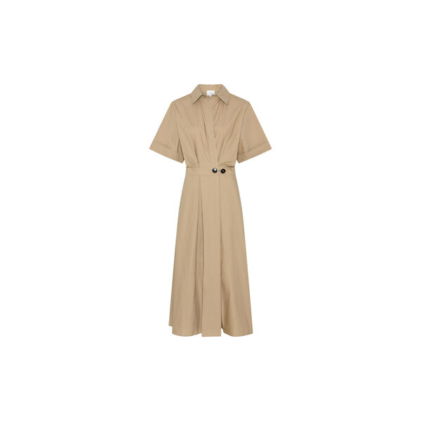 Pia Dress S/S, sand, LA RŌUGE