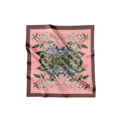 Pink Flower scarf, Flora Danica Denmark