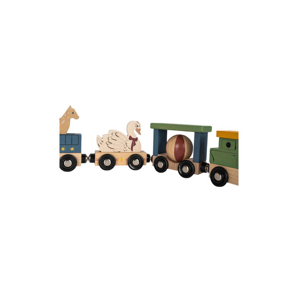 Wooden Animal Train Wooden Animal Train, Konges Sløjd