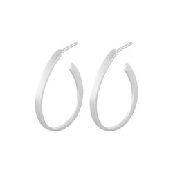 Berlin Kreolen, silber, Pernille Corydon Jewellery