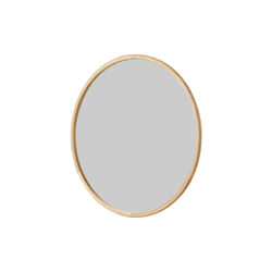 Silhouette Spiegel &Oslash; 55 cm, light oiled oak, Fredericia Furniture