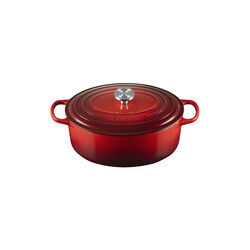 Signature Oval Cocotte | 31 cm | Cerise, Le Creuset