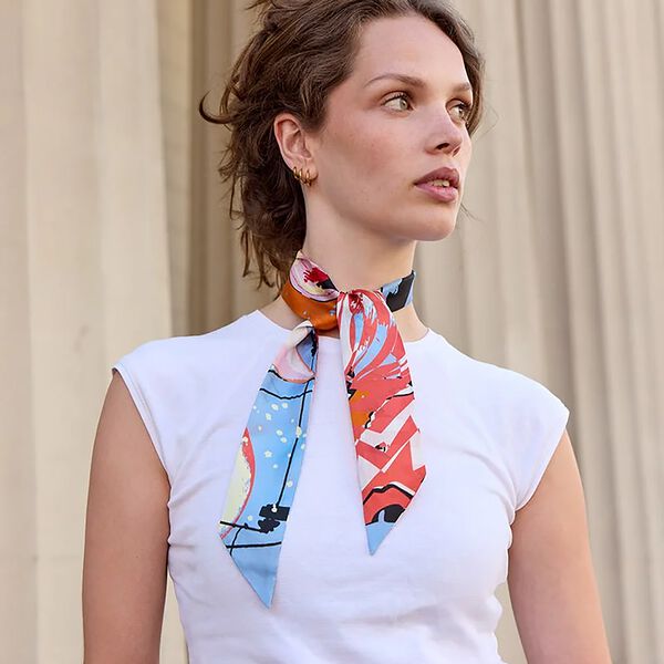 CITY&nbsp;LIGHT&nbsp;Twilly&nbsp;Schal, orange, Bella Ballou