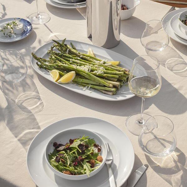 KOPPEL Essteller 27 cm, wei&szlig;, Georg Jensen