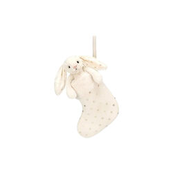 Bashful-Hase-Weihnachtsstrumpf, Sternenstaub, Jellycat