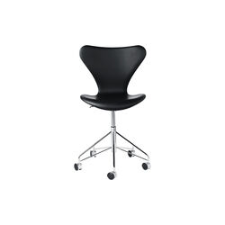 Serie 7™ 3117 Drehstuhl, Soft black, Fritz Hansen