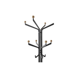 Capture SC77 Grap Coat Stand, graphite/oak, &Tradition