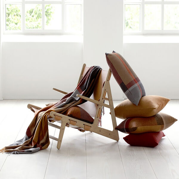 Manhattan Cushion Cover, terracotta/red magma, ELVANG