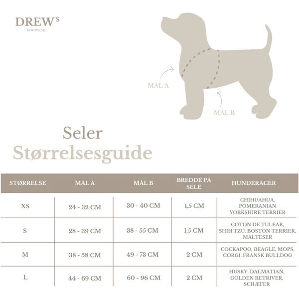 Soft & adjustable dog harness, olive, Drew's Dogwear