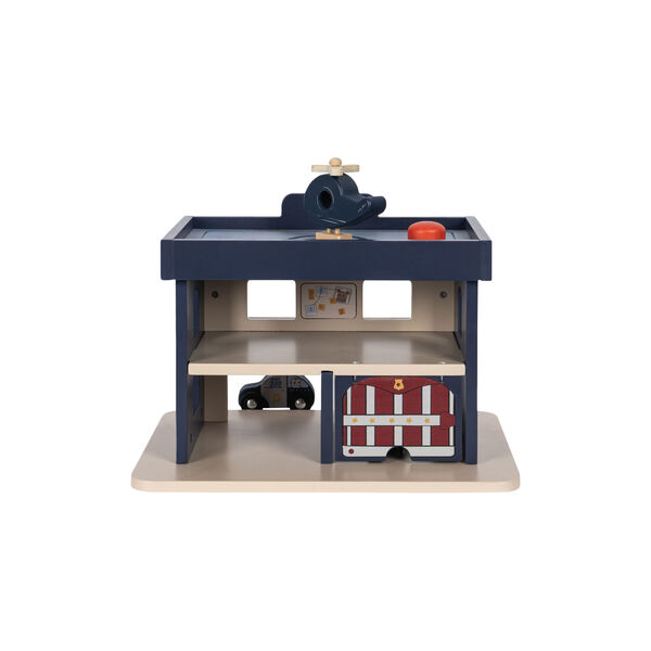 Wooden Police Station, blue multi Wooden Police Station, blue multi, Konges Sløjd