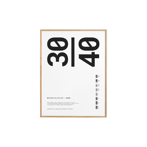 Frame, oak, Paper Collective