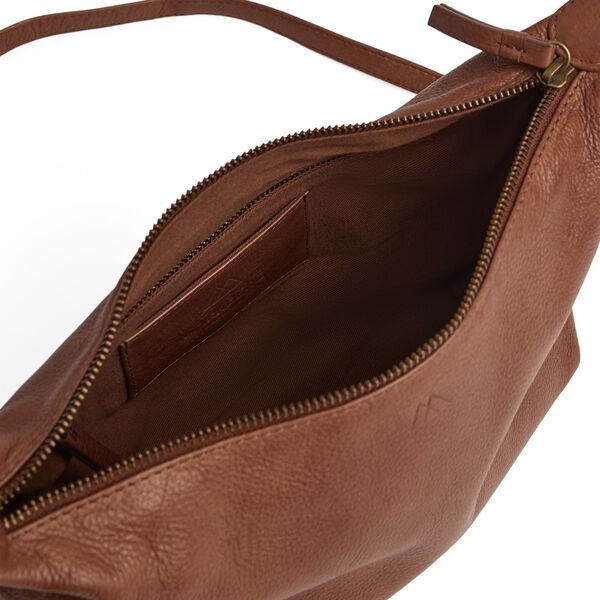 NyraMBG Cross. Bag, Soft Vint., cognac w/br. gold, Markberg