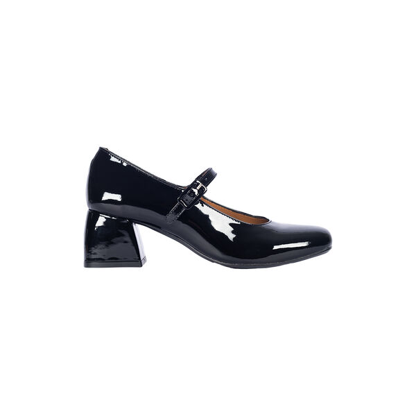 Mary-Jane-Schuhe, schwarz Mary-Jane-Schuhe, schwarz, ANGULUS