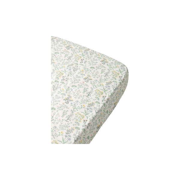 Bea Fitted Sheet, summer flowers, Dear April