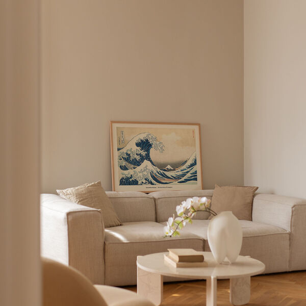 The Great Wave off Kanagawa, Pel&eacute;ton