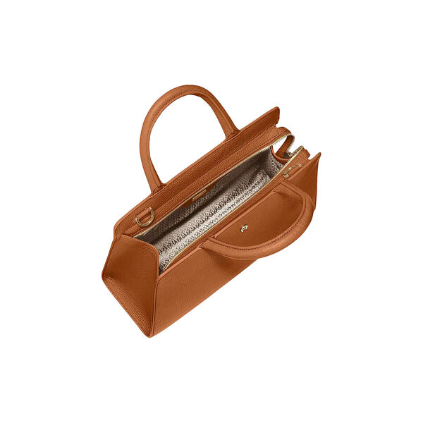 Cybill Handbag M, cognac brown, Aigner