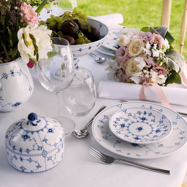 Musselmalet Gerippt Bonbonniere Musselmalet Gerippt Bonbonniere, Royal Copenhagen