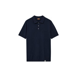 MMGKyle Boucl&eacute; SS Polo, navy, MOS MOSH Gallery