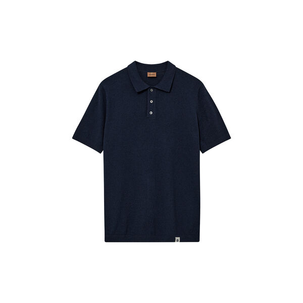 MMGKyle Boucl&eacute; SS Polo, navy, MOS MOSH Gallery
