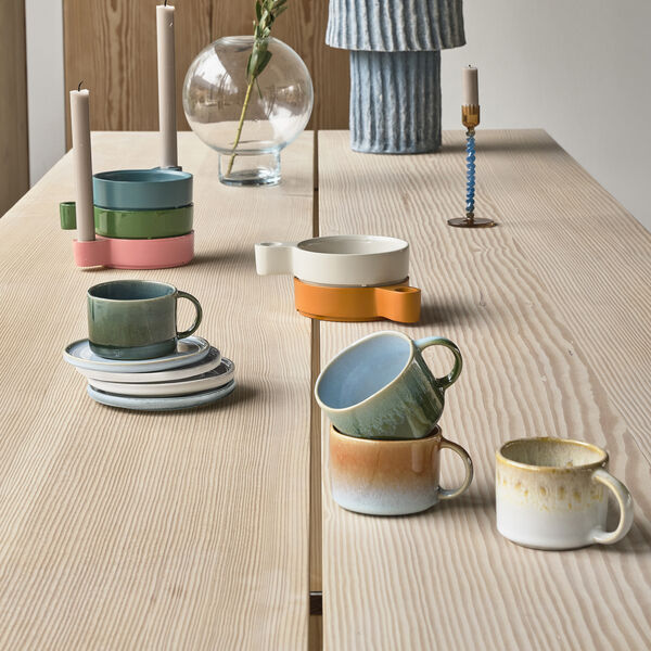 Styles Espressotassen 2 Stk., Creme/Sand, Villa Collection