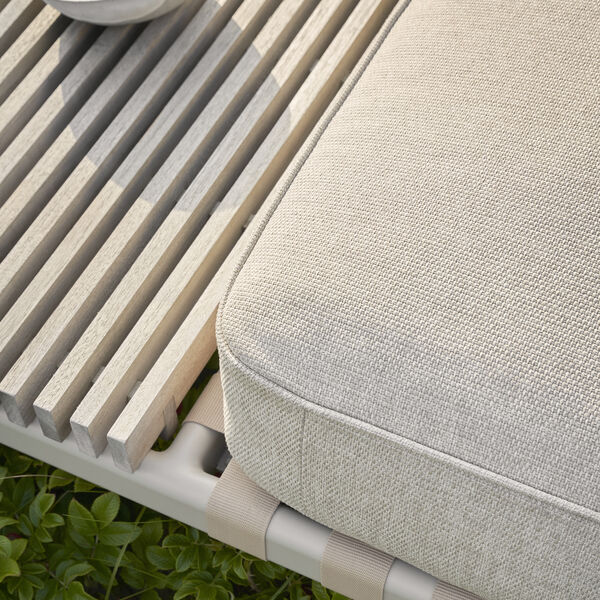 VIPP720 Open-Air Sofa mit offenem Ende, links, sand, Vipp