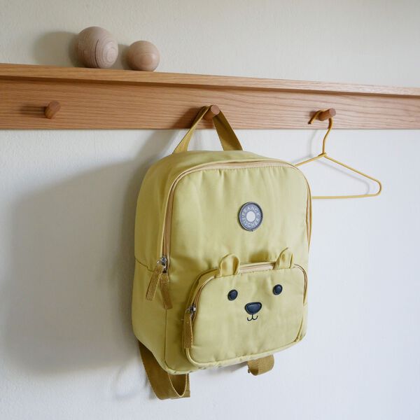 Saga Backpack, yellow, Franck & Fischer