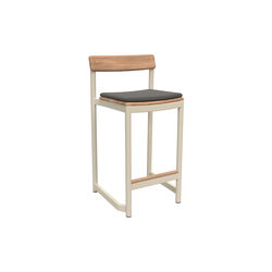 Pelagus Cushion for Counter and Bar Stool, charcoal, Fritz Hansen
